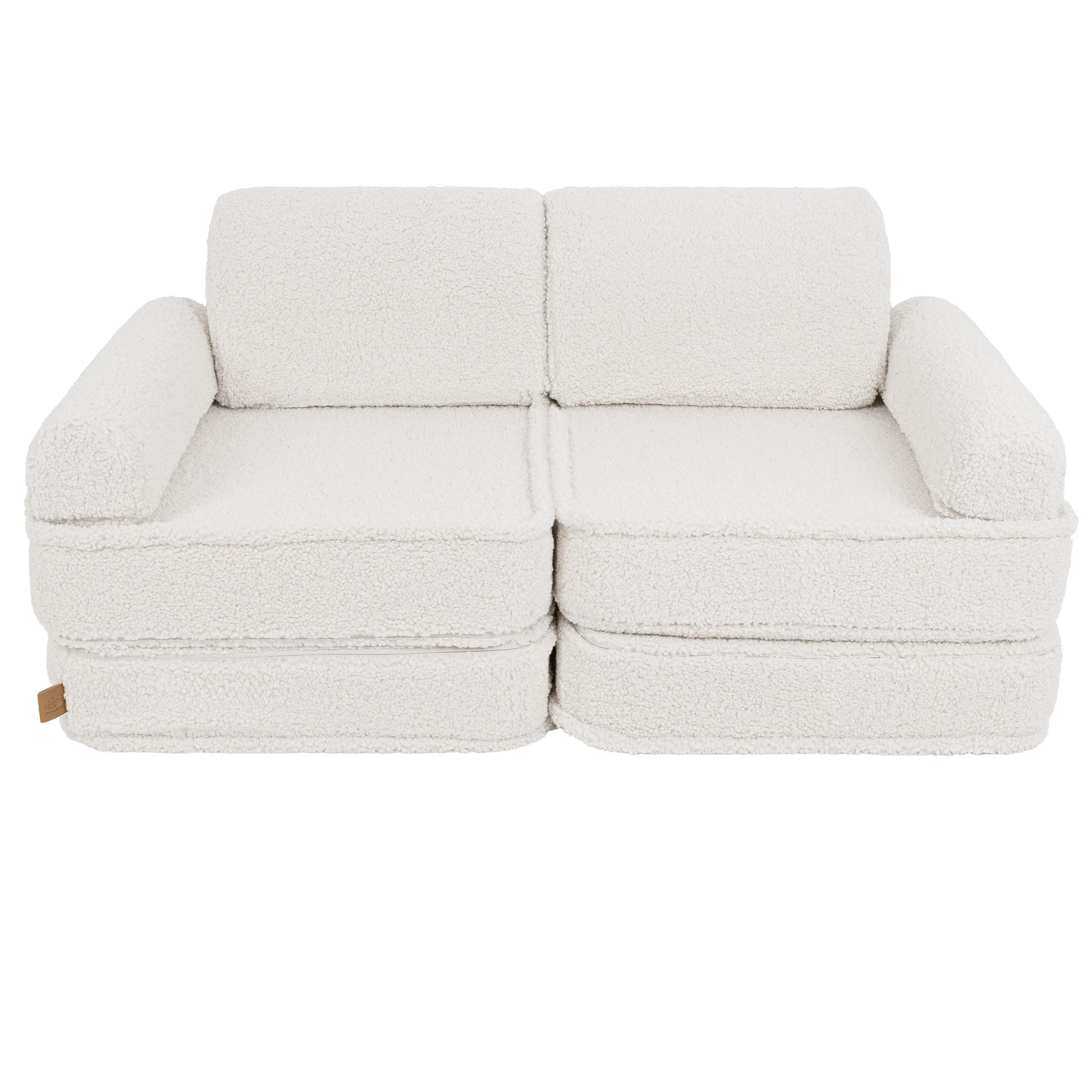 Modulaire Kinderbank Bearly Crèmekleur Zacht Comfortabel by MeowBaby