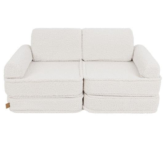 Modulaire Kinderbank Bearly Crèmekleur Zacht Comfortabel by MeowBaby