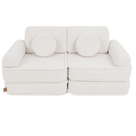 Modulaire Kinderbank Bearly Crèmekleur Zacht Comfortabel by MeowBaby