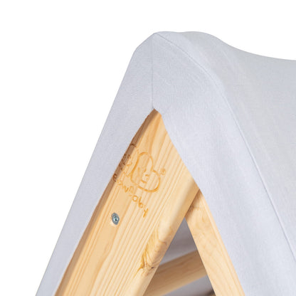 Houten Speelhuis Met Blauwgrijze Tentbescherming Compleet by MeowBaby