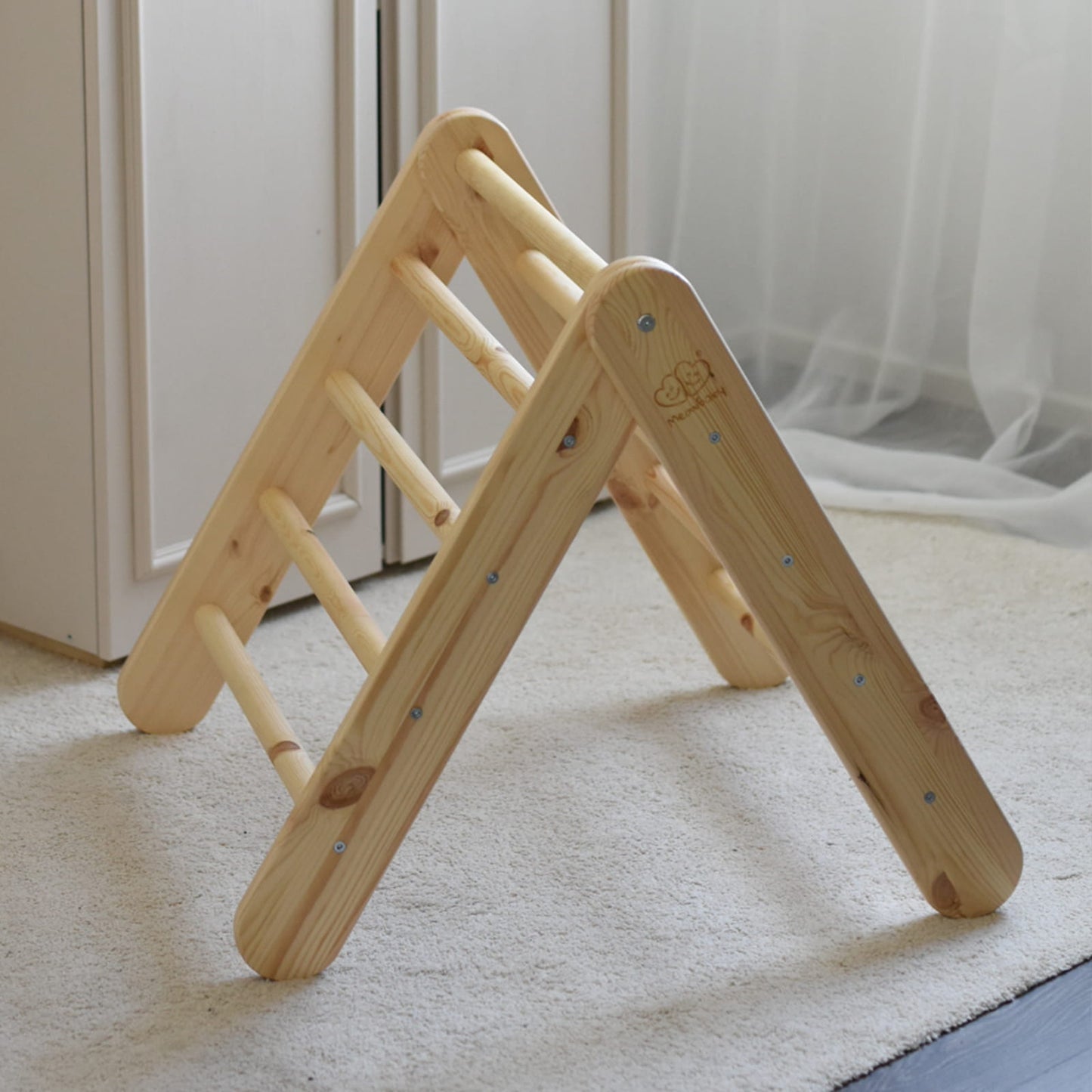 Houten Speelhuis Met Blauwgrijze Tentbescherming Compleet by MeowBaby