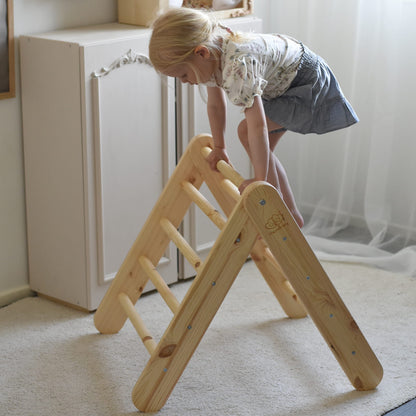 Houten Speelhuis Met Blauwgrijze Tentbescherming Compleet by MeowBaby
