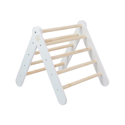 Grote Houten Montessori Piklerladder Witafwerking Duurzaam by MeowBaby