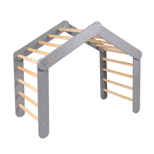 Ladderhuis Groot Grijs Met Blauwgrijze Beschermhoes by MeowBaby