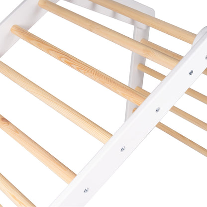 Ladderhuisje Instelbaar Laddersysteem Wit Roze Beschermhoes by MeowBaby