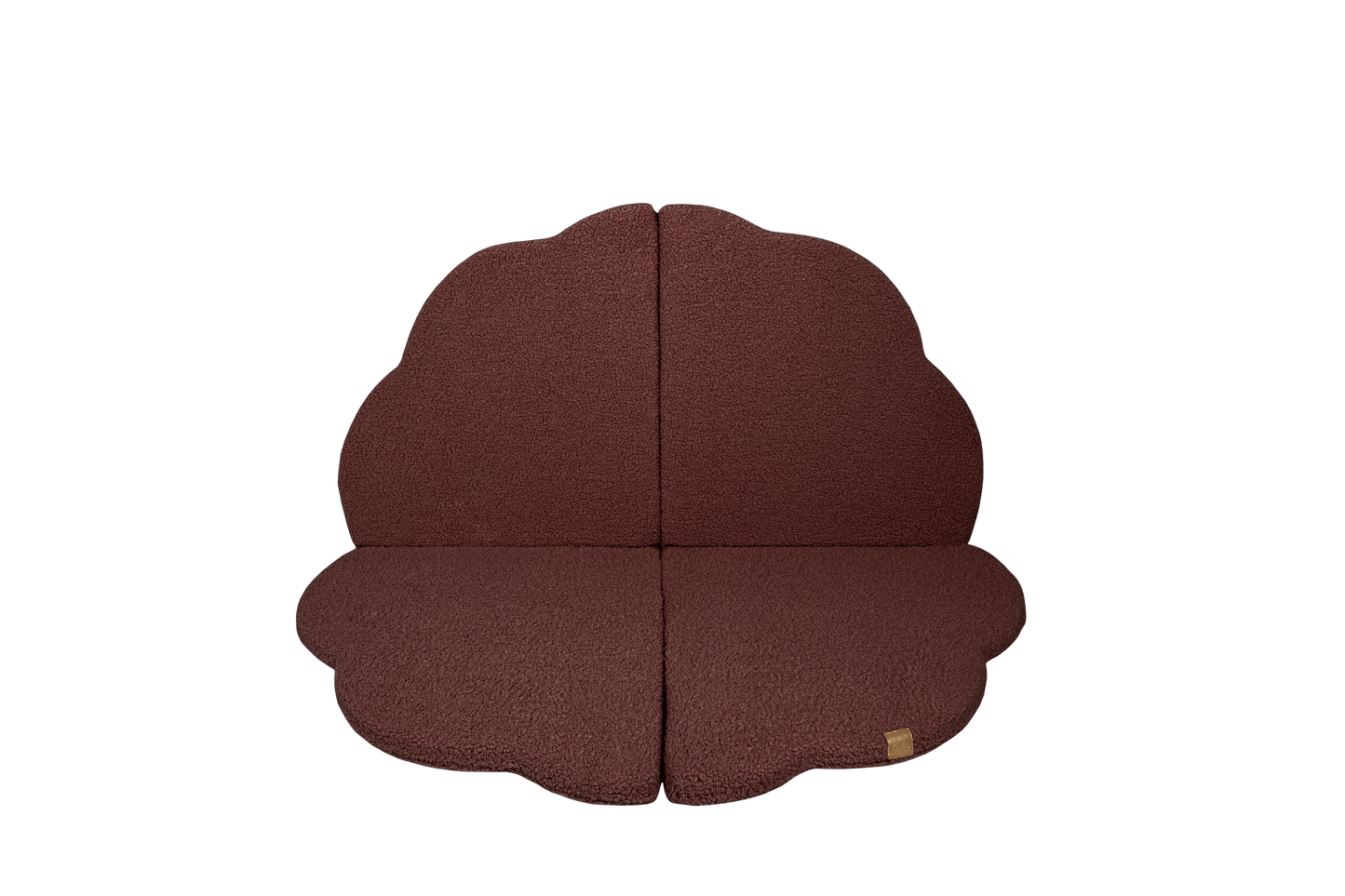 Speelmat Kinderen Wolkvorm Bruine Comfortabel Veilig by MeowBaby