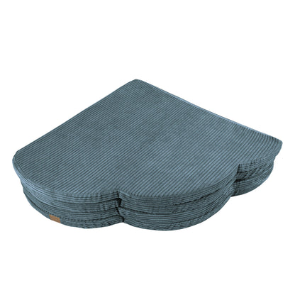 Speelmat Wolkvorm Turkoois Zachte Veilige Kinderen by MeowBaby