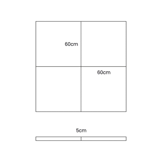 Speelmat Voor Kinderen Vierkant Lichtroze Fluweelkwaliteit by MeowBaby