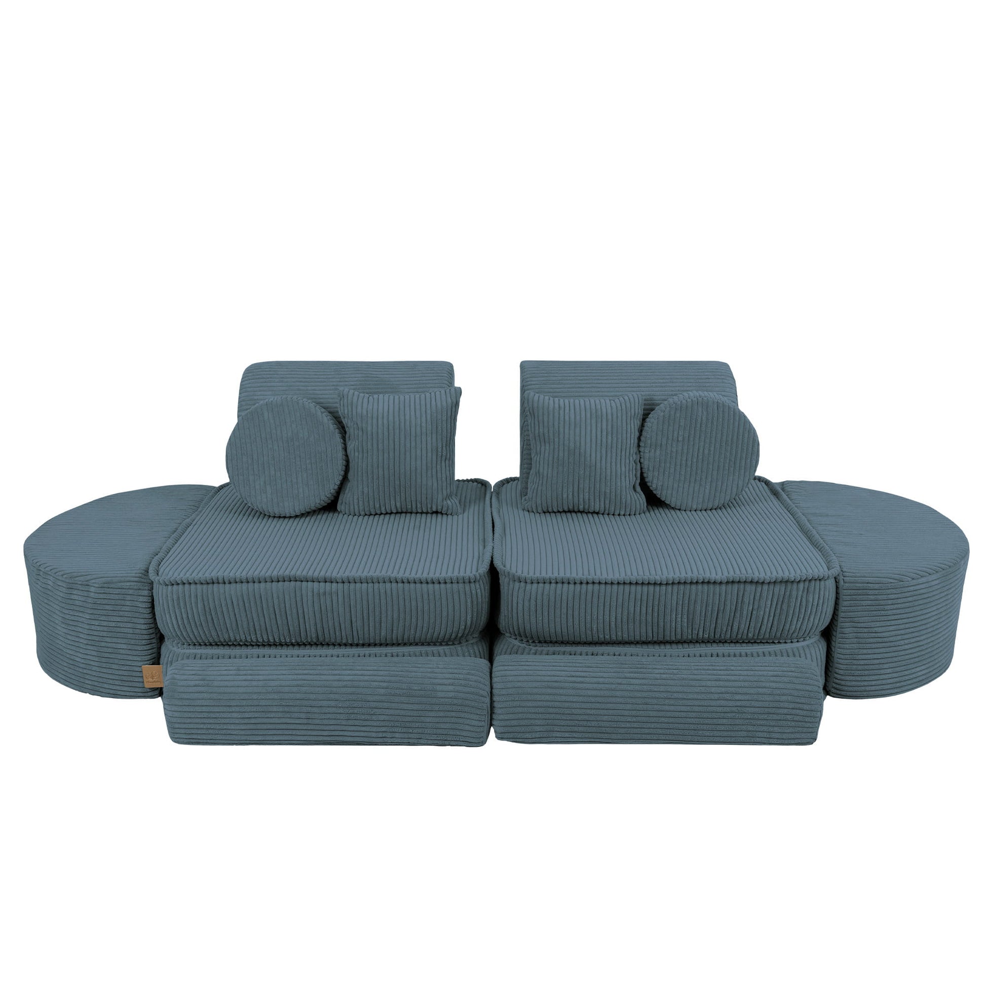 Modulaire Kinderbank Turkoois Comfort Hoogwaardig Ontwerp by MeowBaby