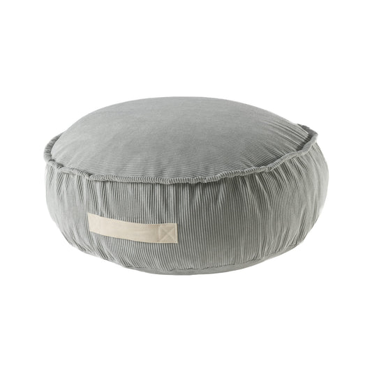 Korduroy Poef Ronde Kinderkamer Zitgelegenheid Kwaliteit by MeowBaby