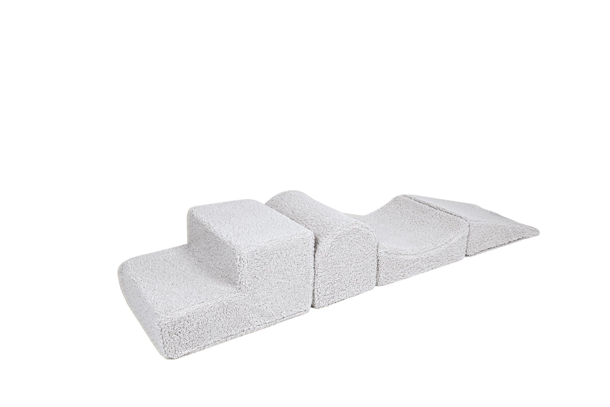 Korduroy Vormenset Vier Elementen Offwhite Speelset by MeowBaby