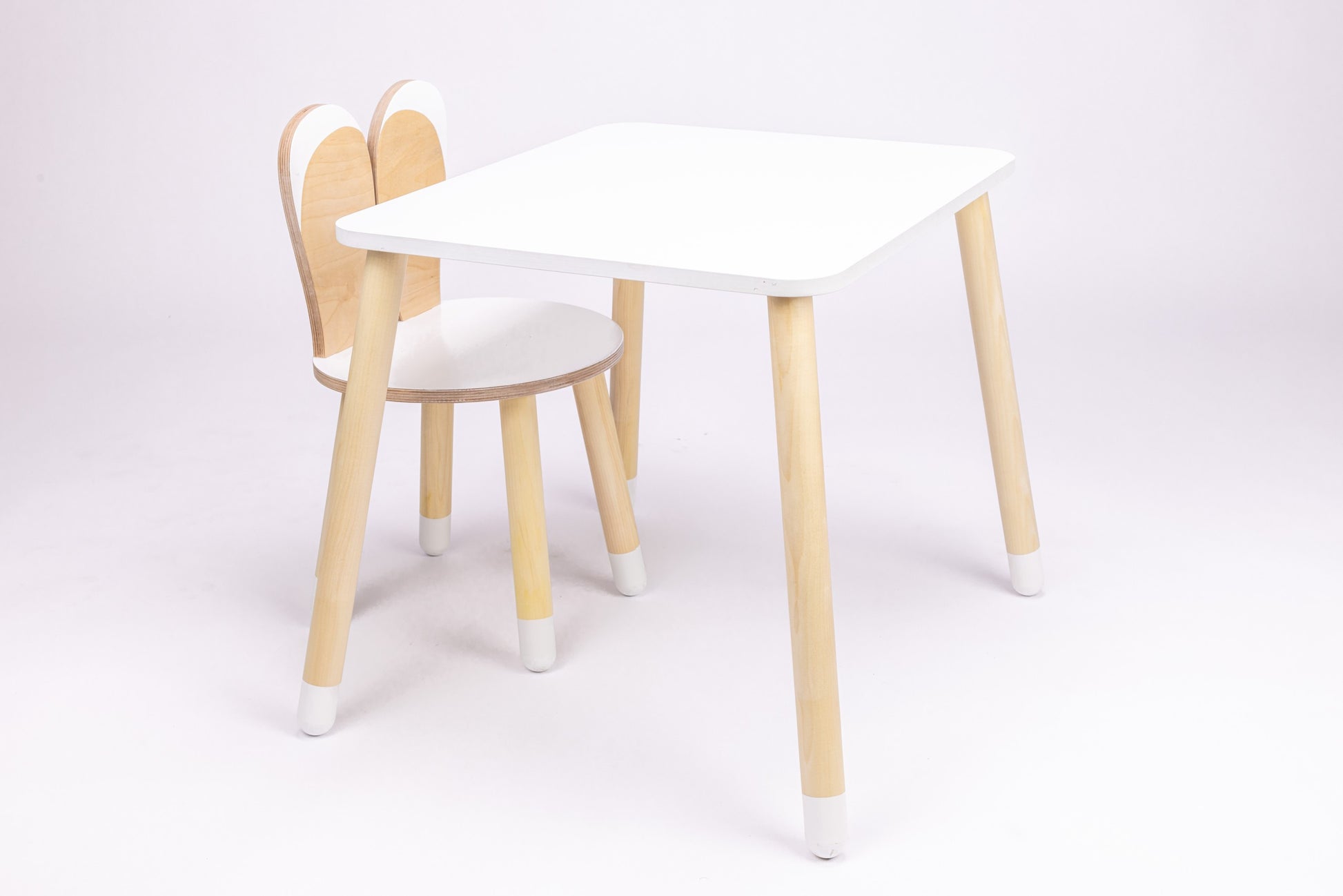 Houten Kindertafel Konijnvorm Berkenmultiplex Veilig by Family-scl