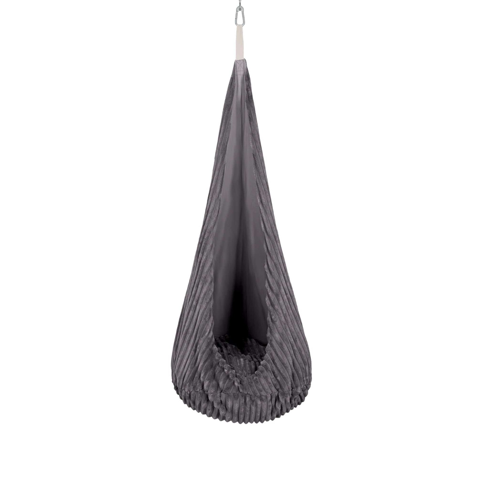 MeowBaby Coconschommel Voor Kind Corduroy Grijs Bevestiging by MeowBaby