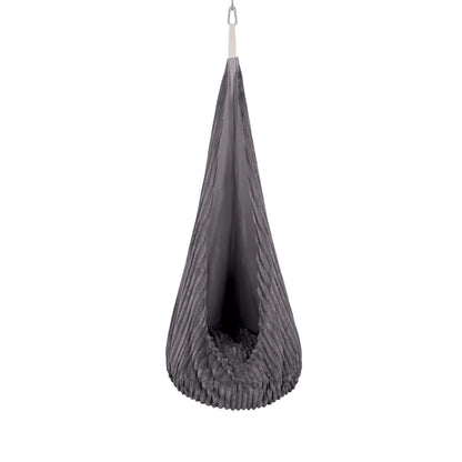 MeowBaby Coconschommel Voor Kind Corduroy Grijs Bevestiging by MeowBaby