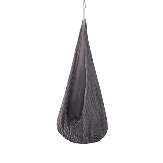MeowBaby Coconschommel Voor Kind Corduroy Grijs Bevestiging by MeowBaby