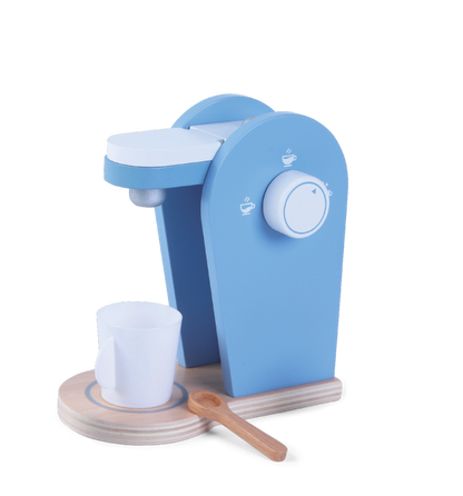 Houten Koffieset Koffiezetapparaat Speelset Voor Kinderen by Gerardo's Toys