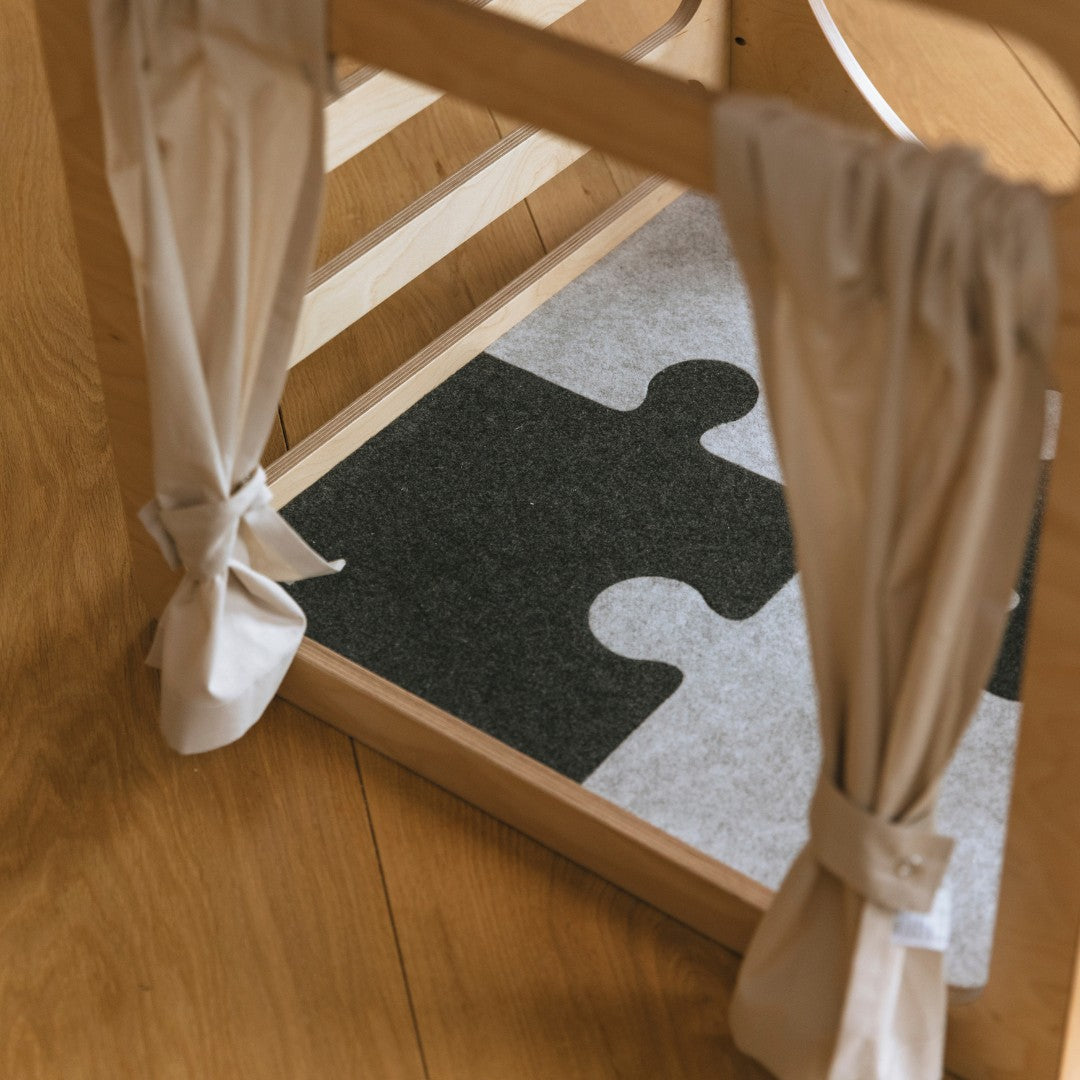 Vilt Puzzel Speelmat Vierdelig Milieuvriendelijk Veilig by Ette Tete