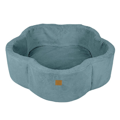 Ballenbak Schuim Baby Turkoois Bloemenmotief Vormgeving by MeowBaby