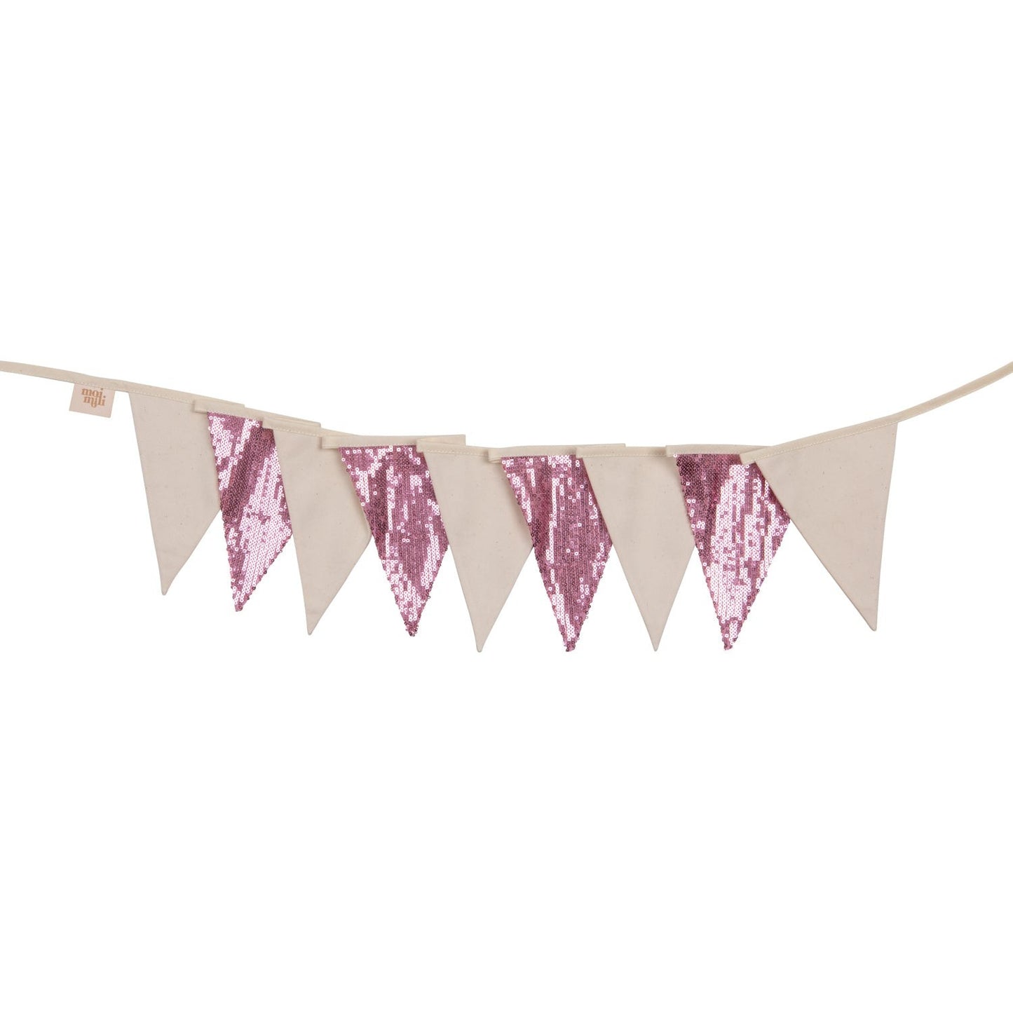 Pailletten Slinger Roze Beige Kinderkamerdecoratie Kinderen by moi mili