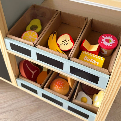 Houten Voedselwagen Speelset Met Kraam Weegschaalsysteem by Woopie Let's Go Green