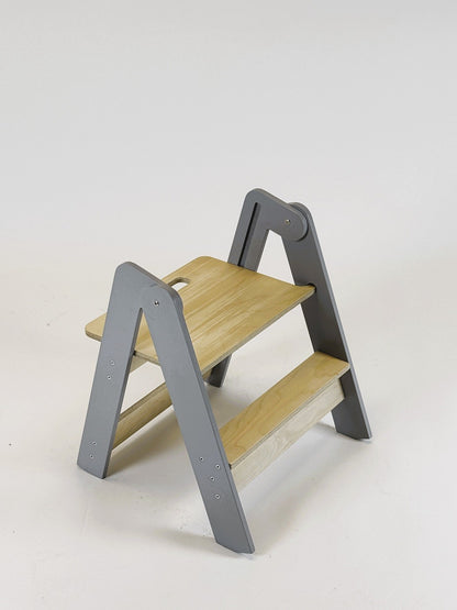 Houten Opstapje Ruimtebesparend Lichtgewicht Compact by Family-scl
