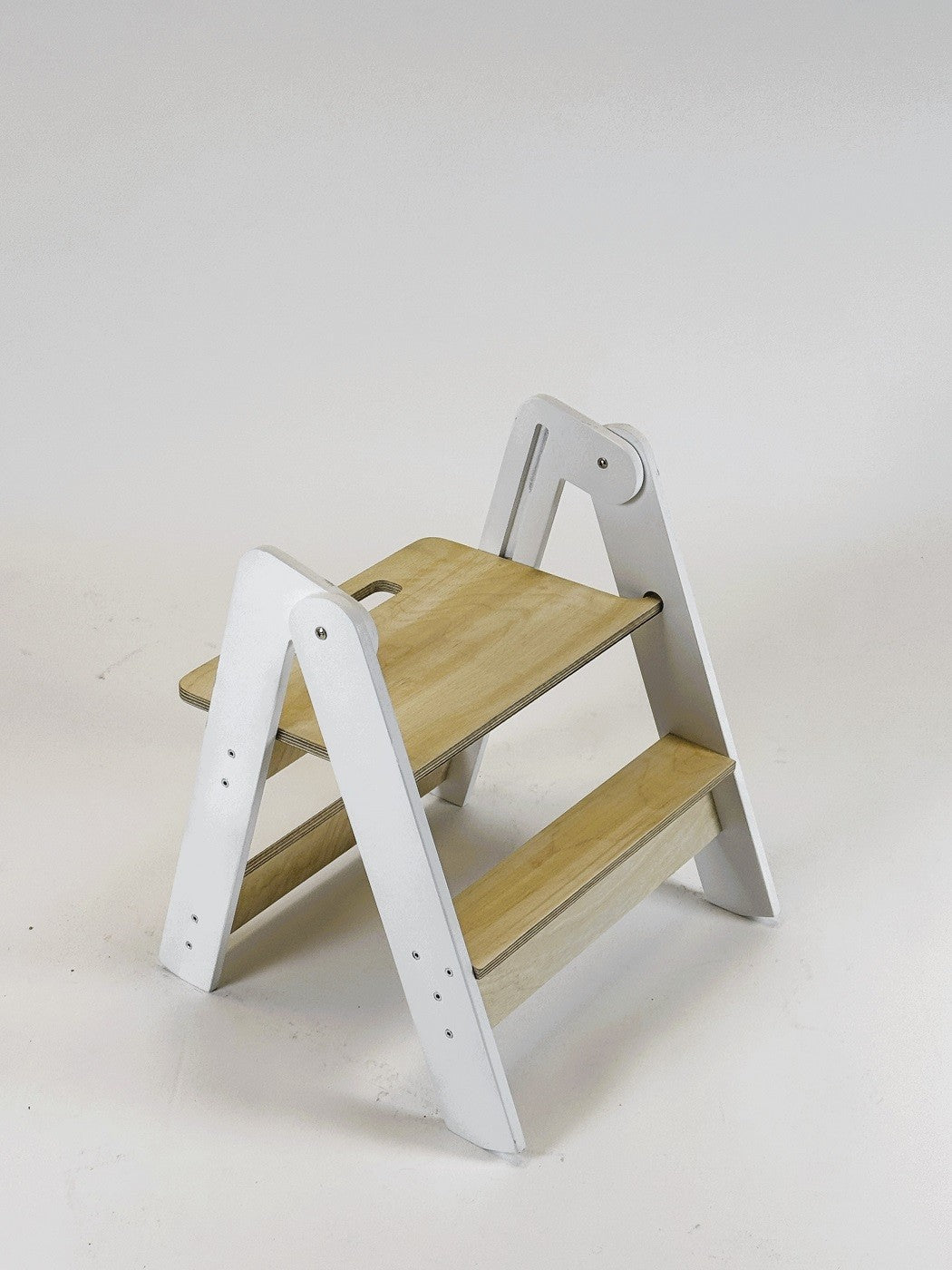 Houten Opstapje Ruimtebesparend Lichtgewicht Compact by Family-scl