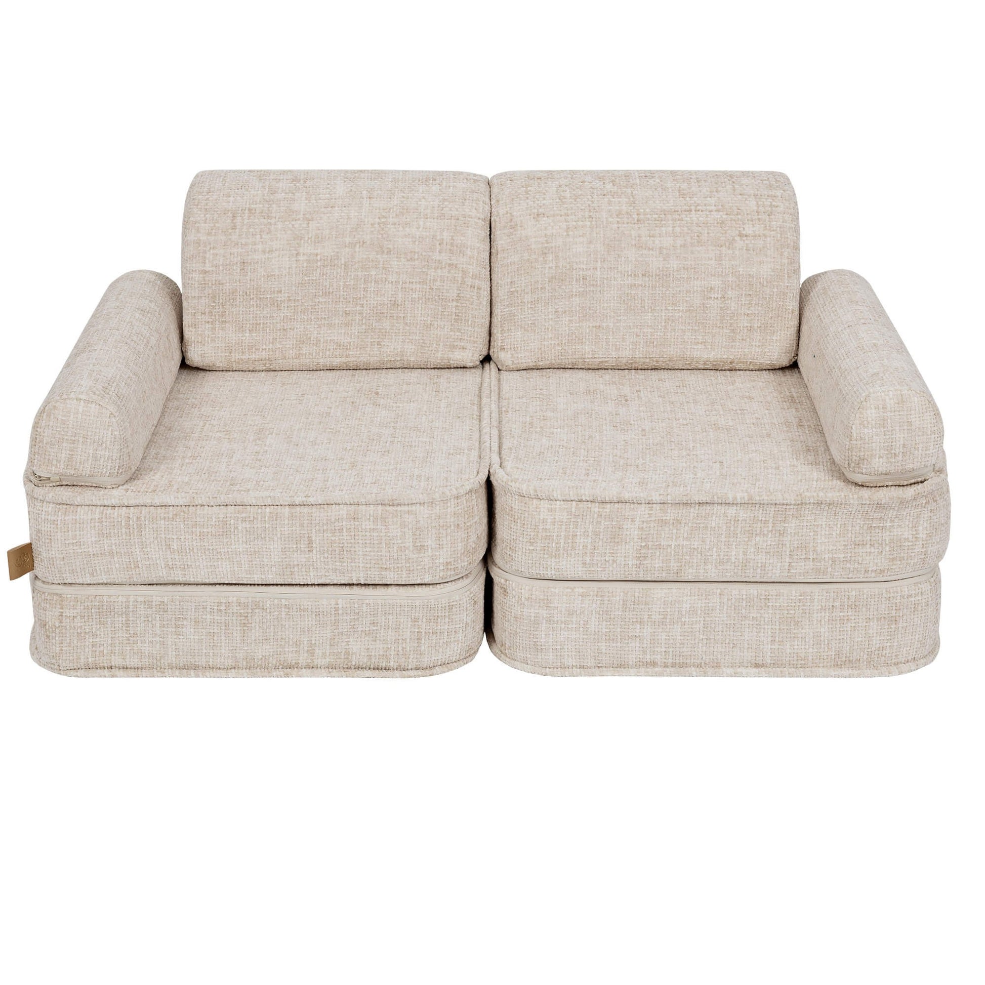 Modulaire Bank Voor Kinderen Vanille Beige Comfortabel by MeowBaby
