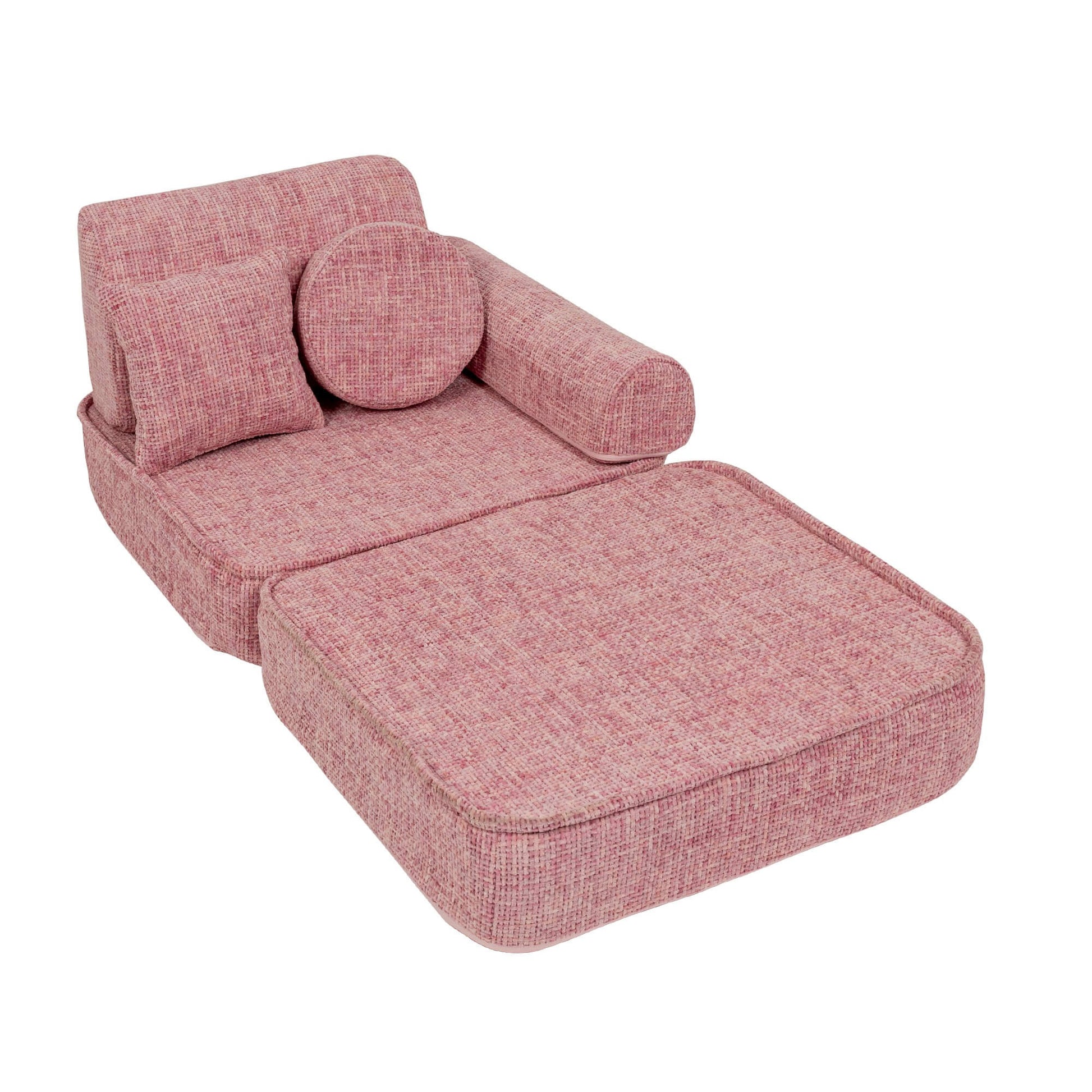 Modulaire Kinderbank Bubblegumroze Voor Kinderen Comfort by MeowBaby