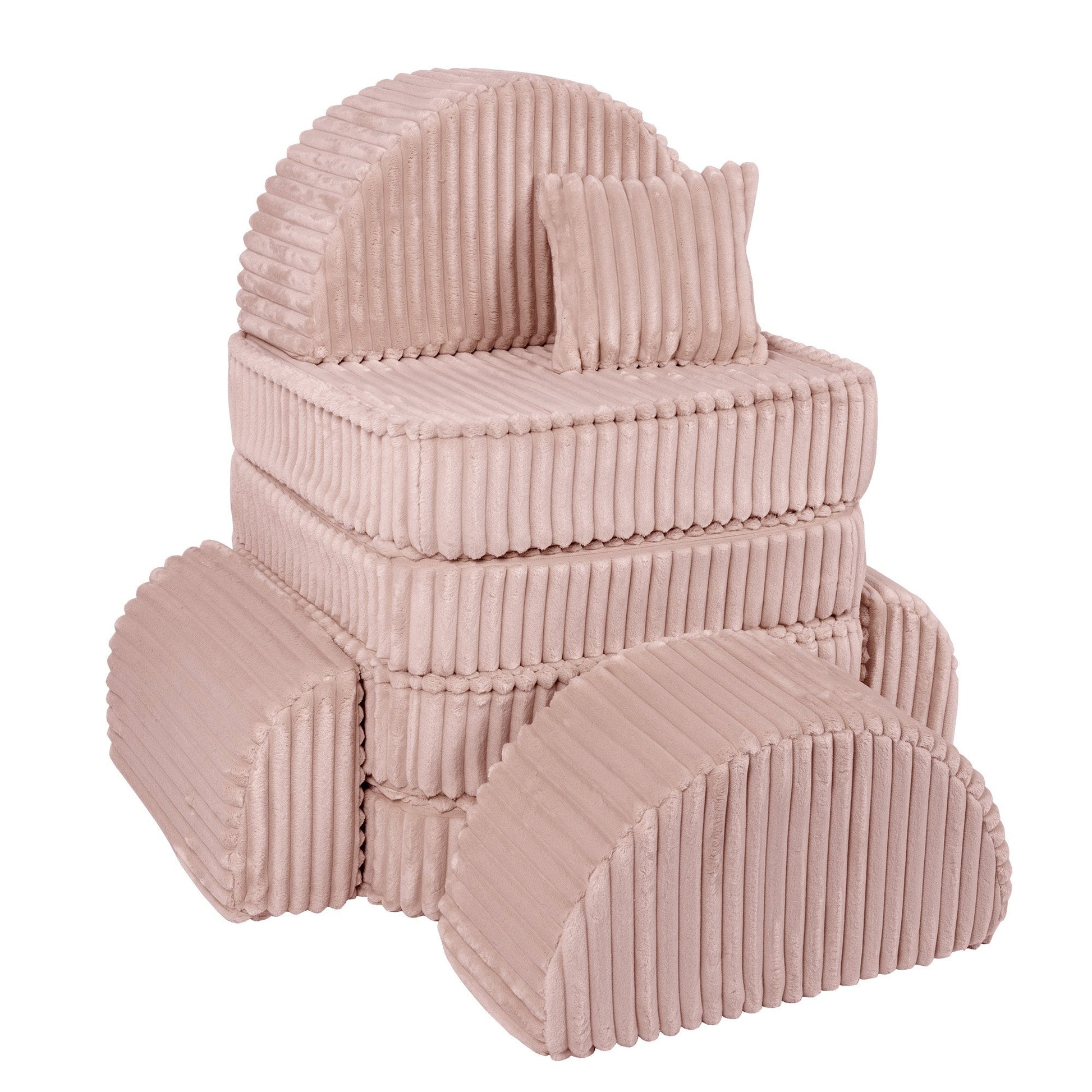 Modulaire Kinderbank Compact Roze Plus Kindvriendelijk by MeowBaby