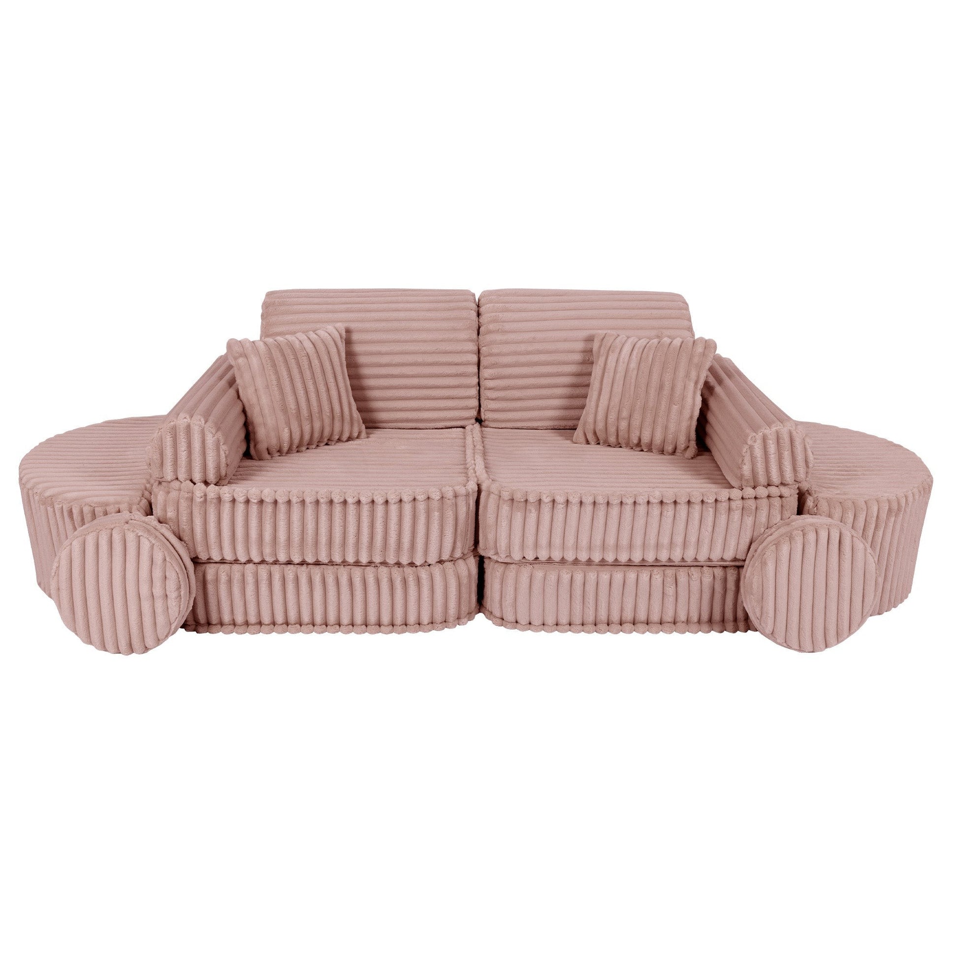 Modulaire Kinderbank Compact Roze Plus Kindvriendelijk by MeowBaby