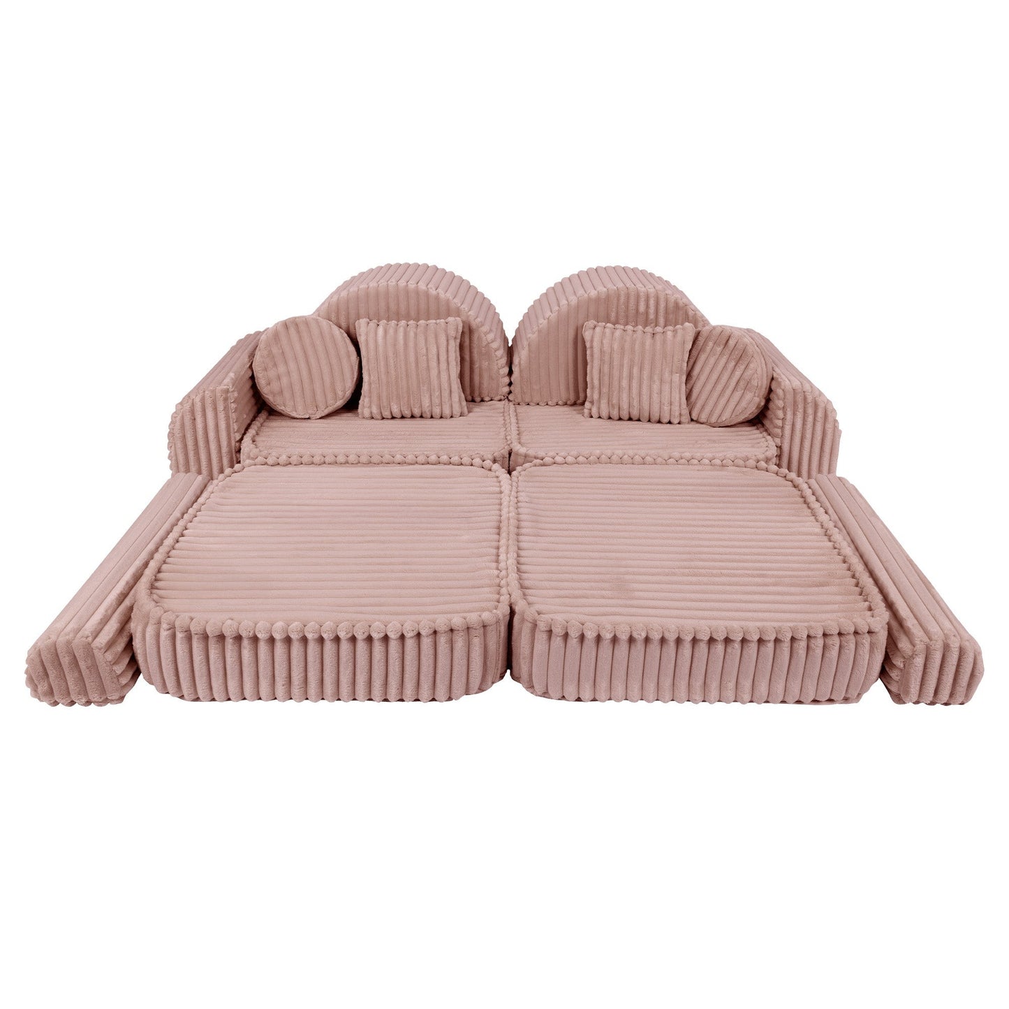 Modulaire Kinderbank Compact Roze Plus Kindvriendelijk by MeowBaby