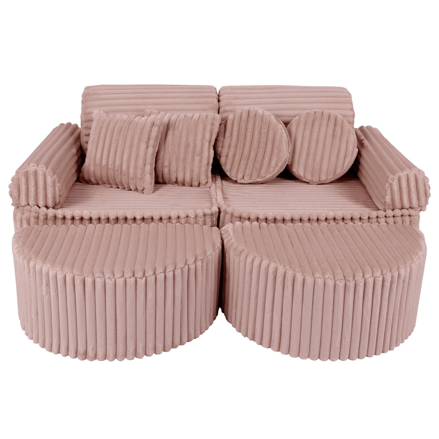 Modulaire Kinderbank Compact Roze Plus Kindvriendelijk by MeowBaby