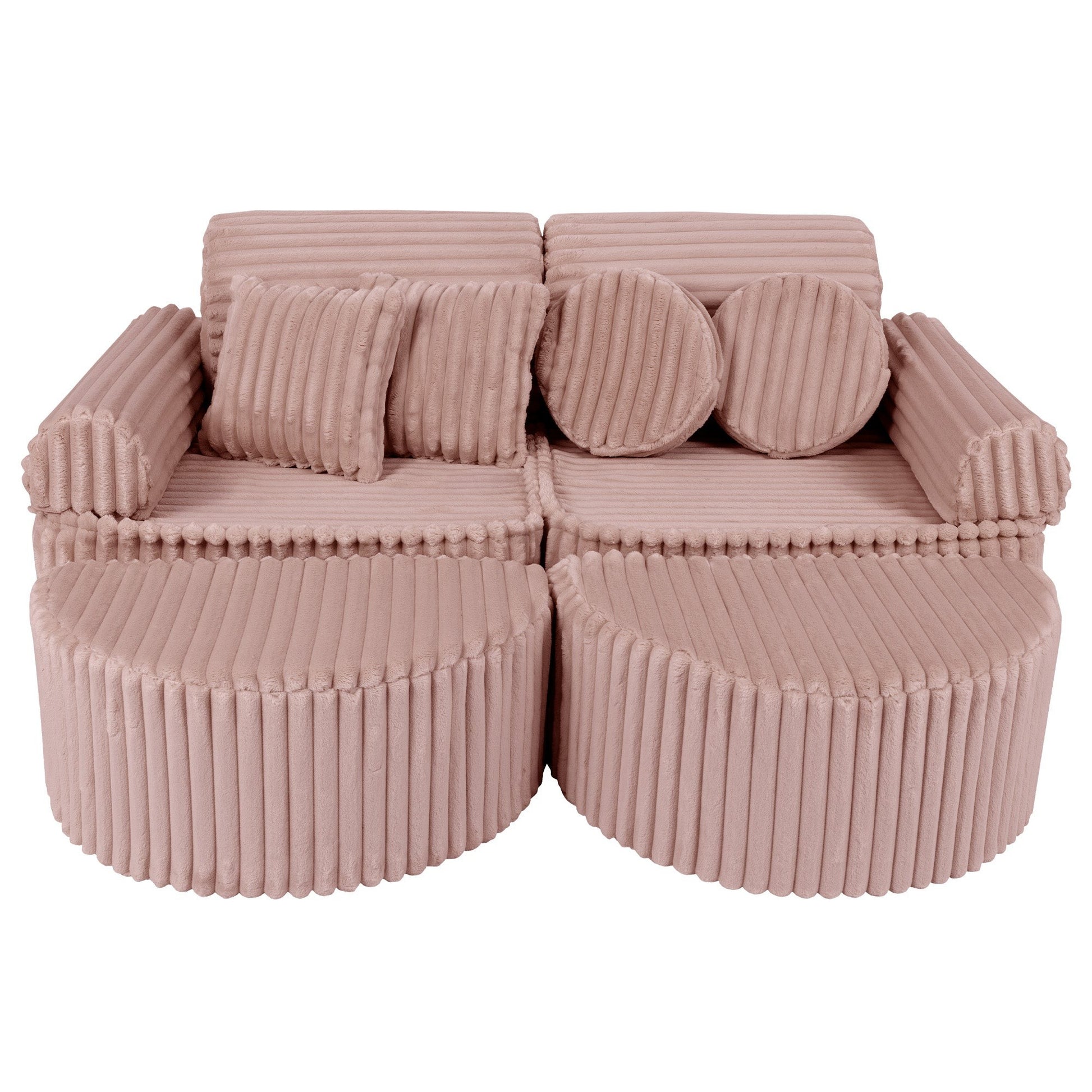 Modulaire Kinderbank Compact Roze Plus Kindvriendelijk by MeowBaby