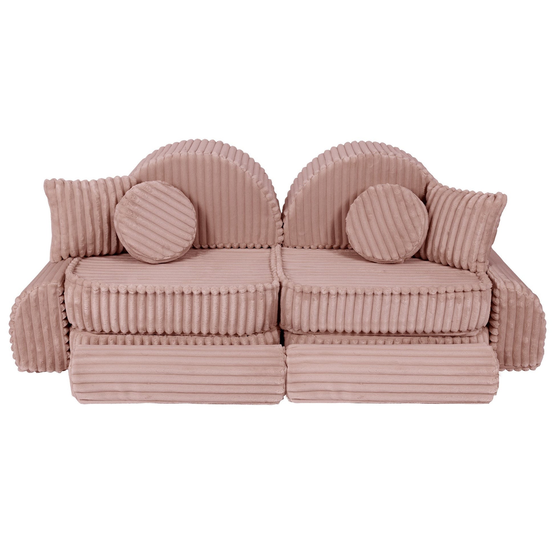 Modulaire Kinderbank Compact Roze Plus Kindvriendelijk by MeowBaby