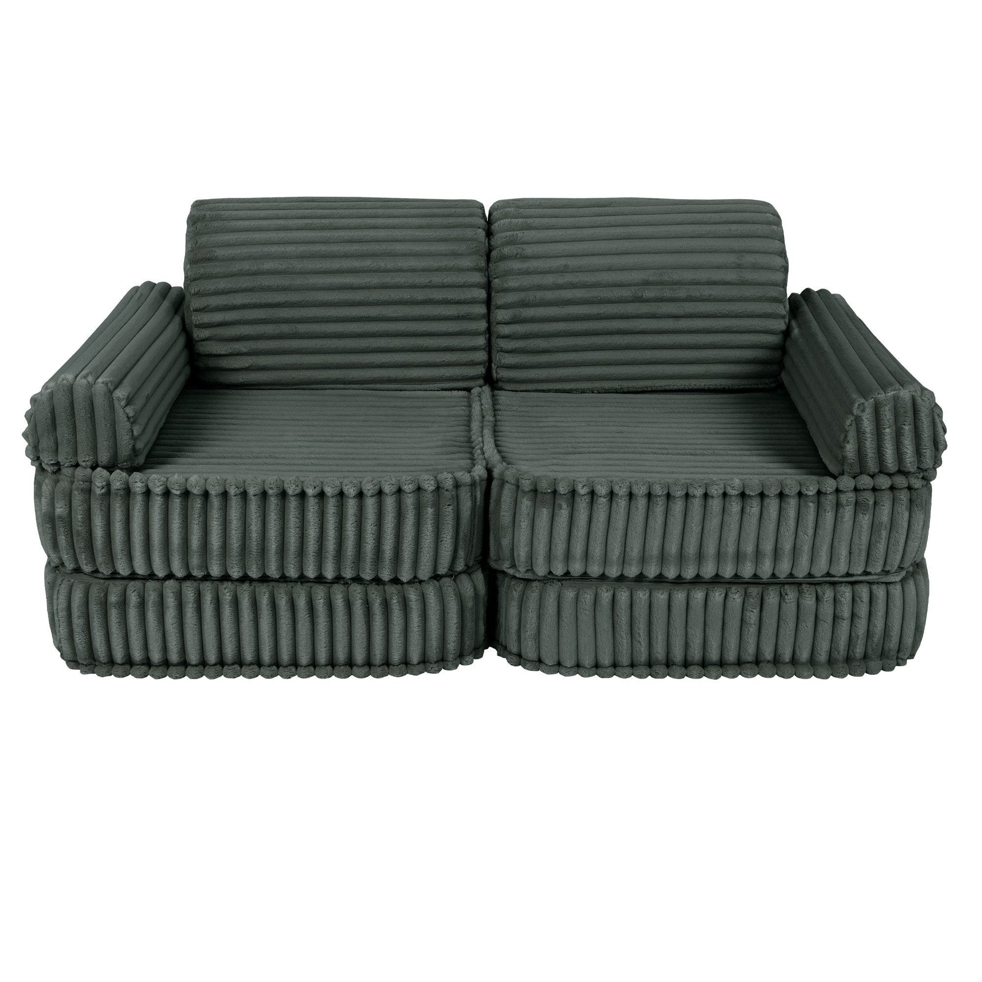 Modulaire Kinderbank Bosgroen Churros Kinderen Zitcomfort by MeowBaby