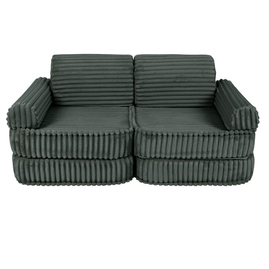 Modulaire Kinderbank Bosgroen Churros Kinderen Zitcomfort by MeowBaby