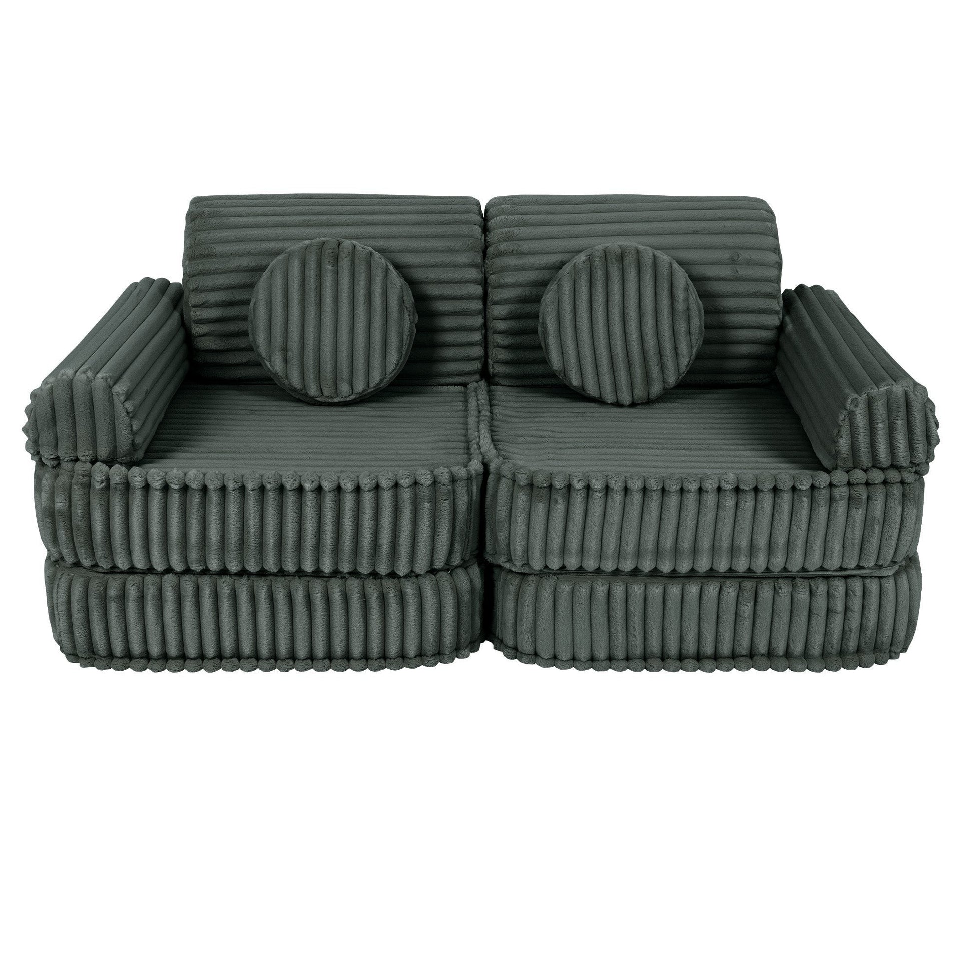 Modulaire Kinderbank Bosgroen Churros Kinderen Zitcomfort by MeowBaby
