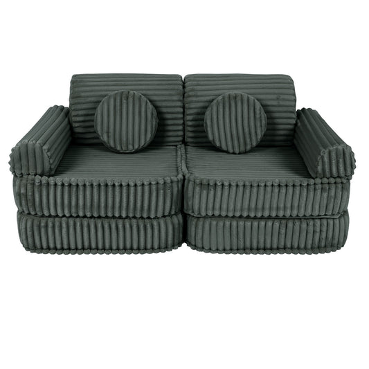 Modulaire Kinderbank Bosgroen Churros Kinderen Zitcomfort by MeowBaby
