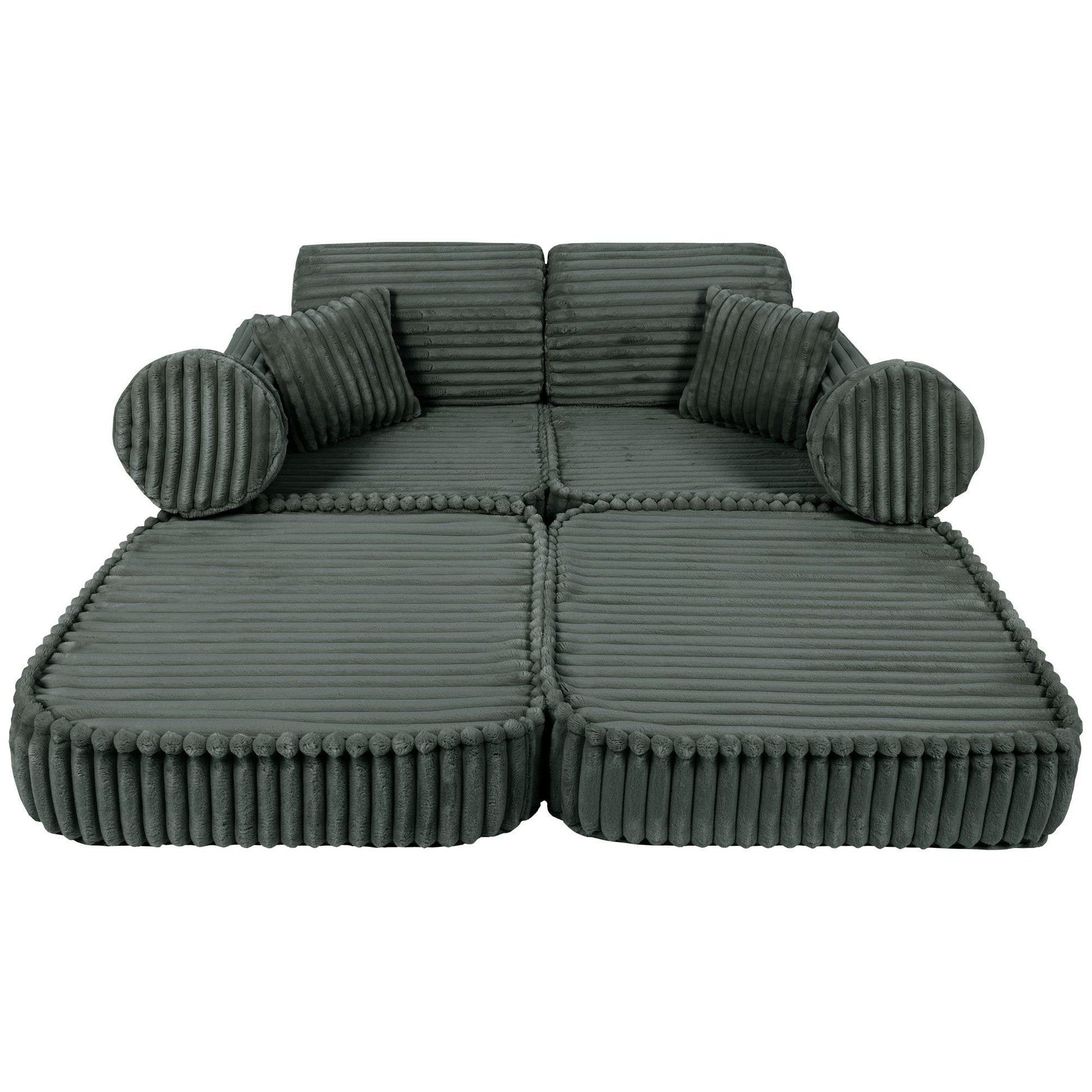 Modulaire Kinderbank Bosgroen Churros Kinderen Zitcomfort by MeowBaby