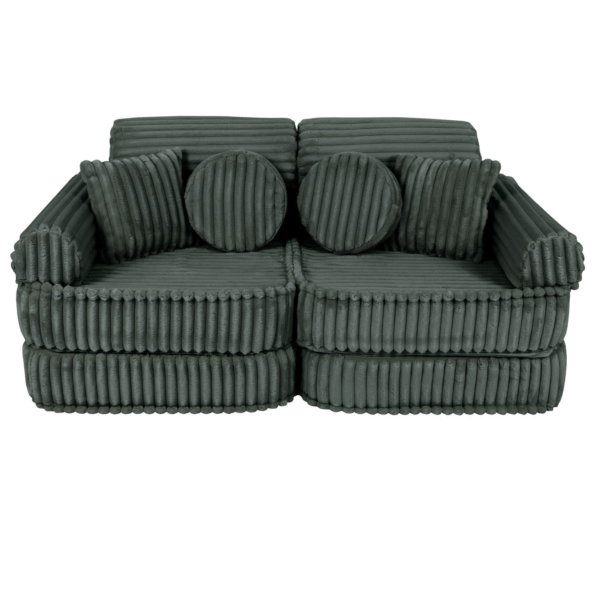 Modulaire Kinderbank Bosgroen Churros Kinderen Zitcomfort by MeowBaby