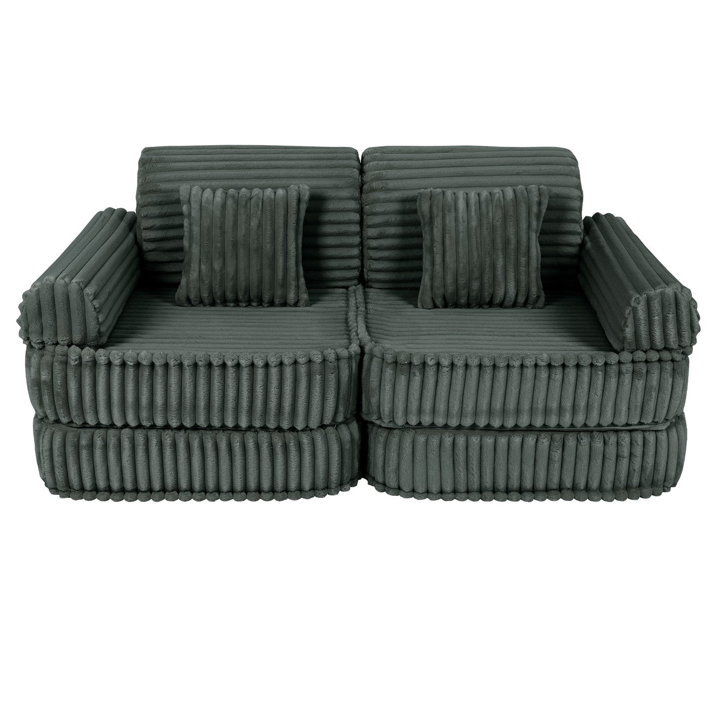 Modulaire Kinderbank Bosgroen Churros Kinderen Zitcomfort by MeowBaby