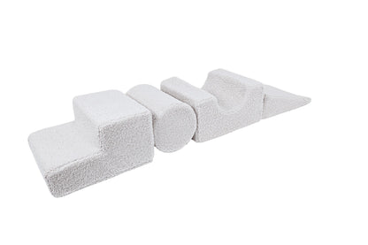 Vormenset Vier Elementen Wit Creatieve Spelontwerp by MeowBaby