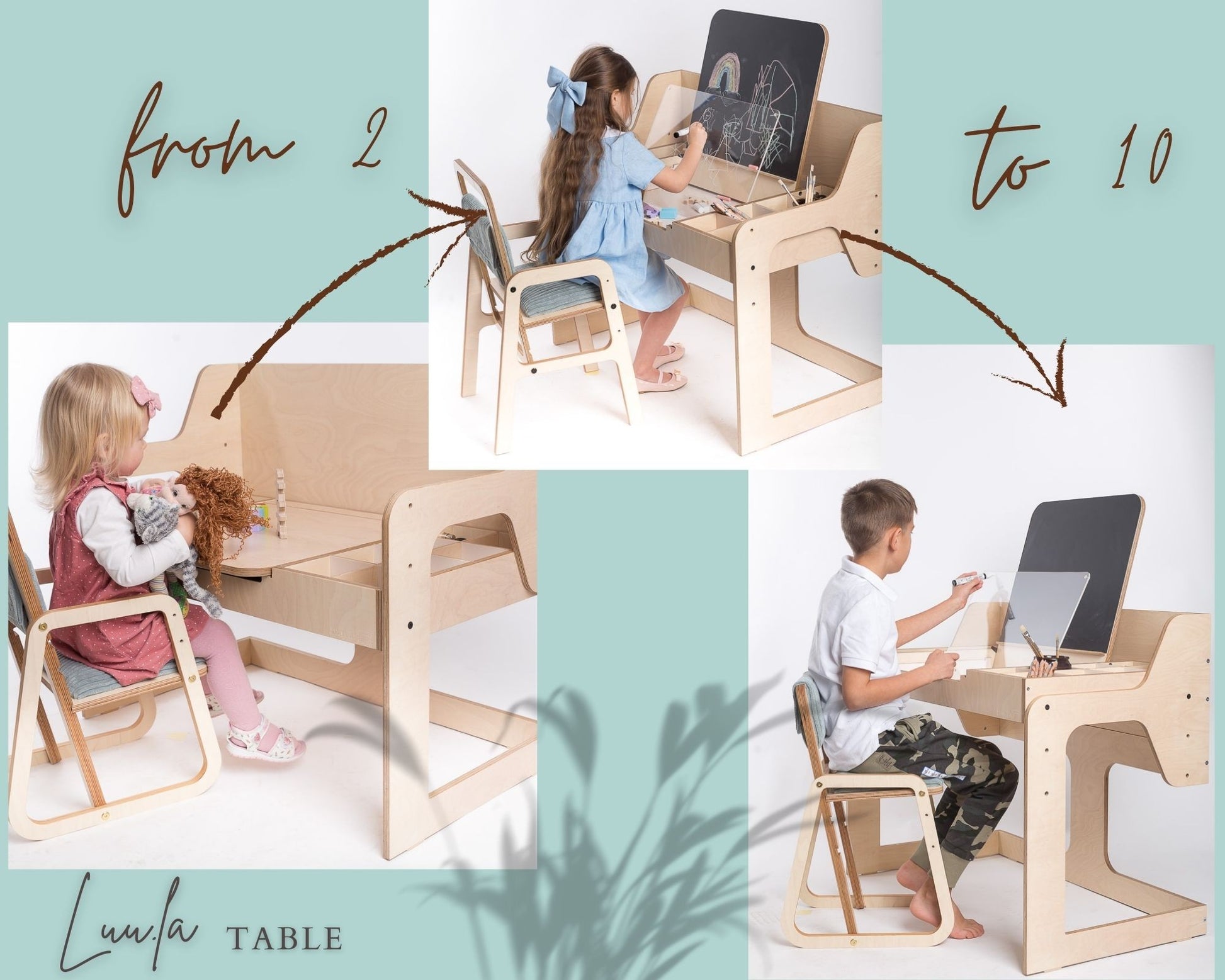 Multisensorische Kunsttafel Luula Verkenning Licht Creatief by Luula