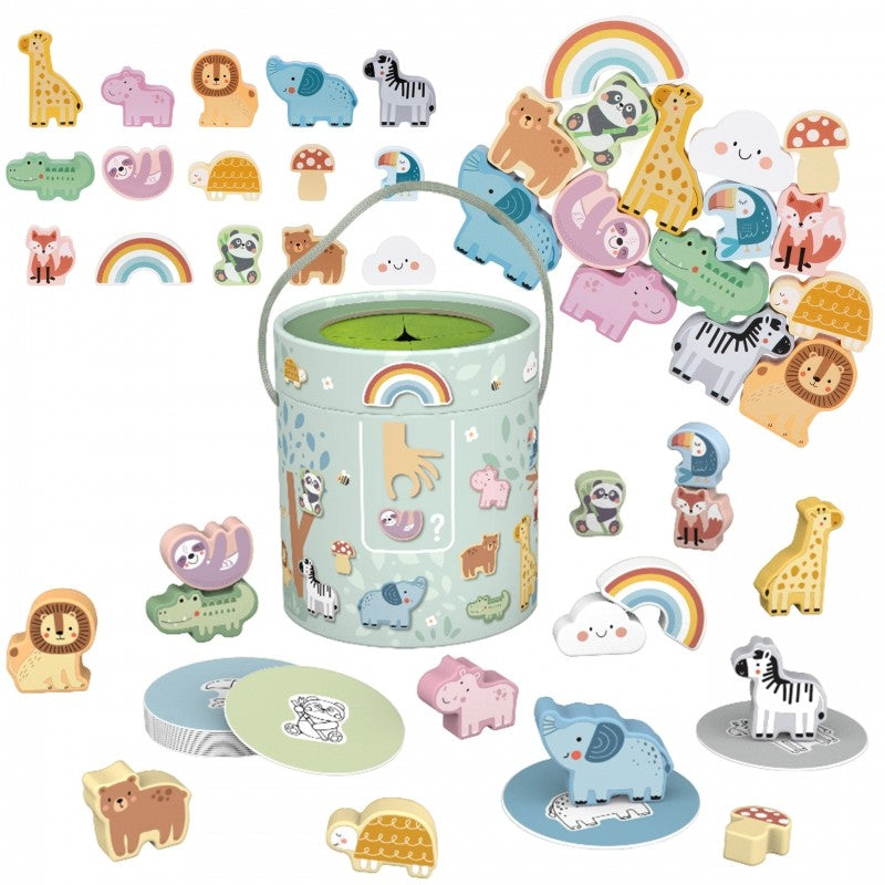 Mysterie Doos Tastspellen Ontdekken Vormpjes Kinderen by Woopie Let's Go Green