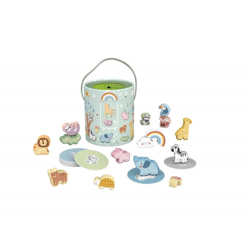 Mysterie Doos Tastspellen Ontdekken Vormpjes Kinderen by Woopie Let's Go Green