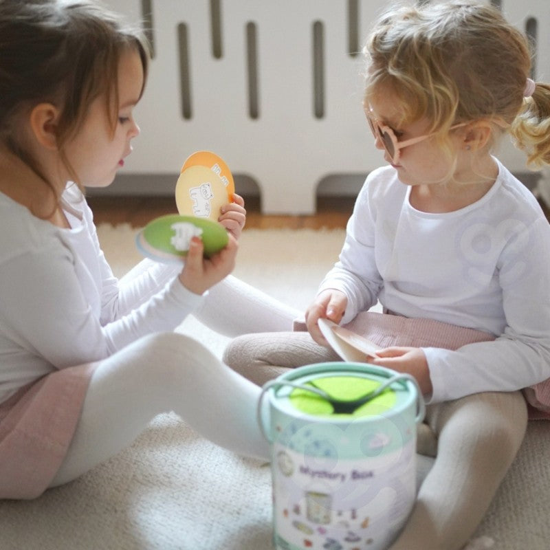 Mysterie Doos Tastspellen Ontdekken Vormpjes Kinderen by Woopie Let's Go Green