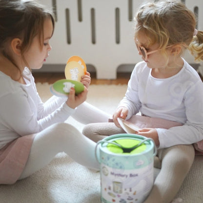 Mysterie Doos Tastspellen Ontdekken Vormpjes Kinderen by Woopie Let's Go Green