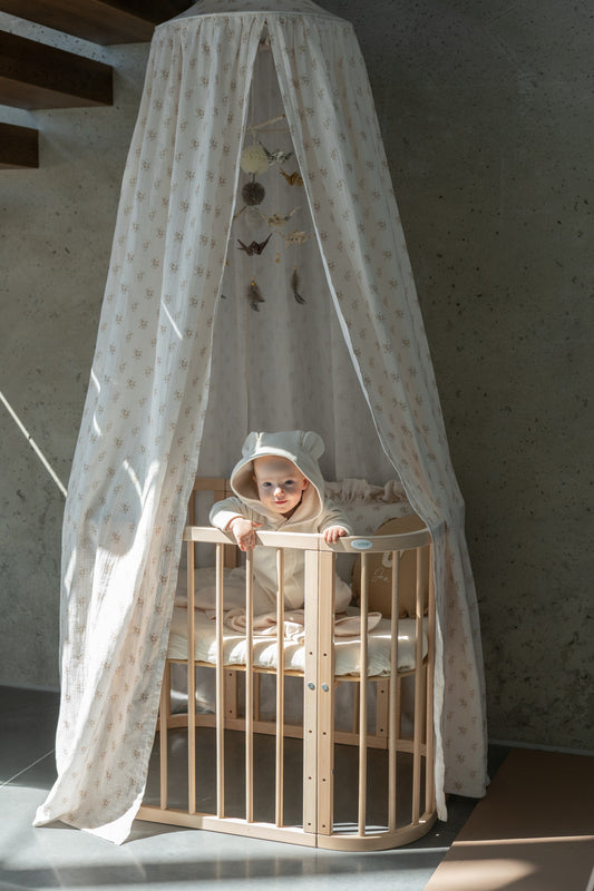 Katoenen Hangende Luifel Met Bohemien Bloemdecoratiestijl by moi mili