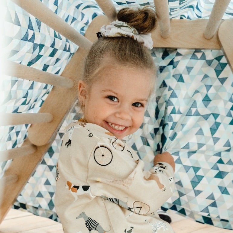 Speeltent Uitbreiding Klimrek Handgemaakt Katoen Veilig by Ette Tete