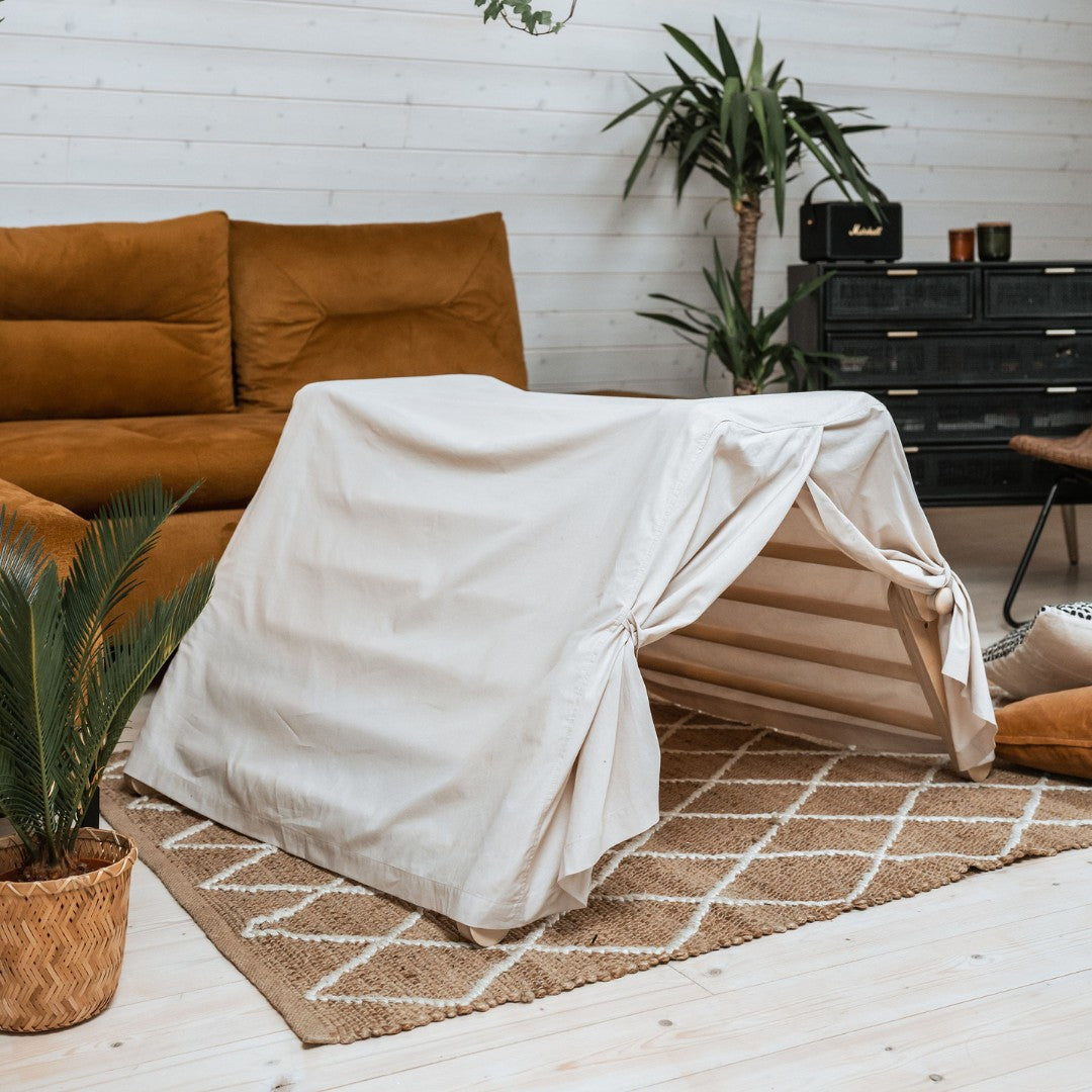 Speeltent Uitbreiding Klimrek Handgemaakt Katoen Veilig by Ette Tete